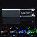 Unidade Flash USB Slim Glass